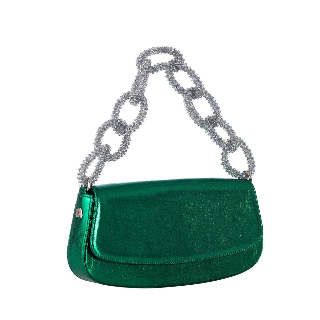 SOHO IN CLASSIC GREEN BAGUETTE - Maison OrientJIMBAMaison OrientShoulder Bags