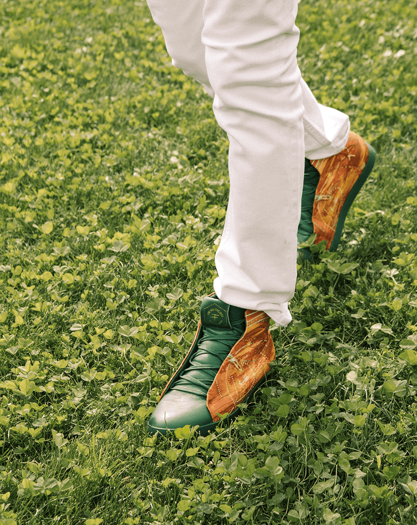 Tnp X Franz Klainsek, Higher Realms High Top Sneaker - Maison OrientThe Nou ProjectMaison OrientSneakers