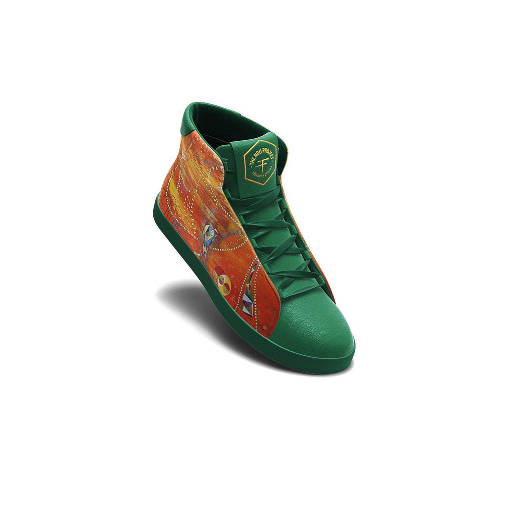 Tnp X Franz Klainsek, Higher Realms High Top Sneaker - Maison OrientThe Nou ProjectMaison OrientSneakers