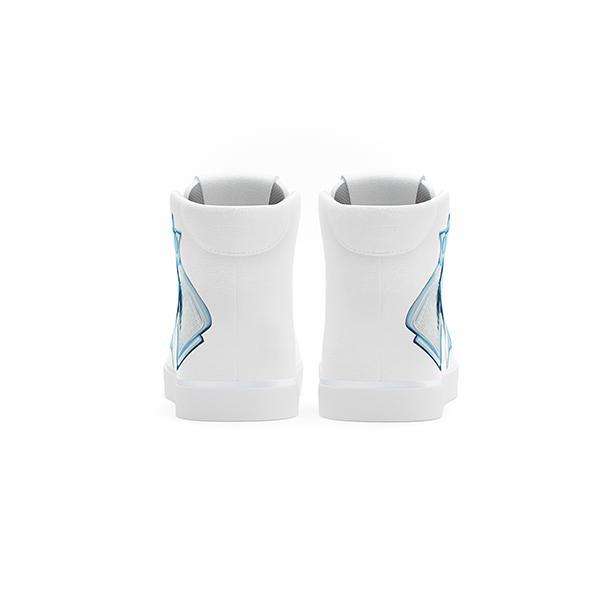 Tnp X James Rawson, Blue Semi - Auto High Top Sneaker - Maison OrientThe Nou ProjectMaison OrientSneakers