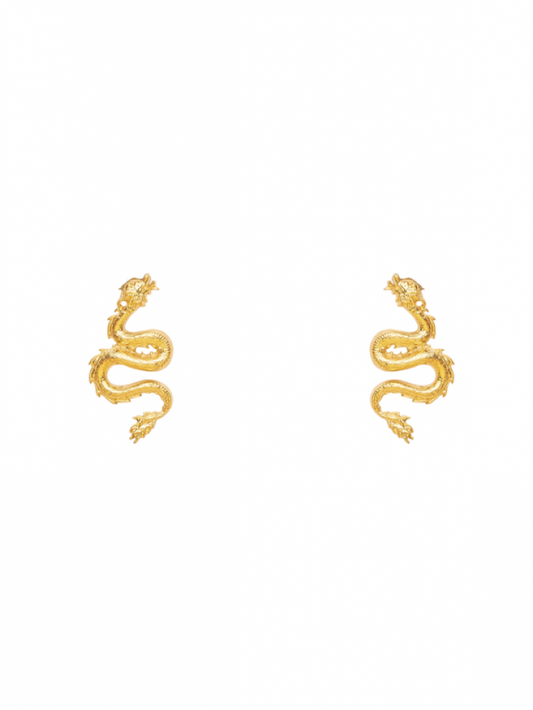 Dragon Earrings XXS | Maison Orient