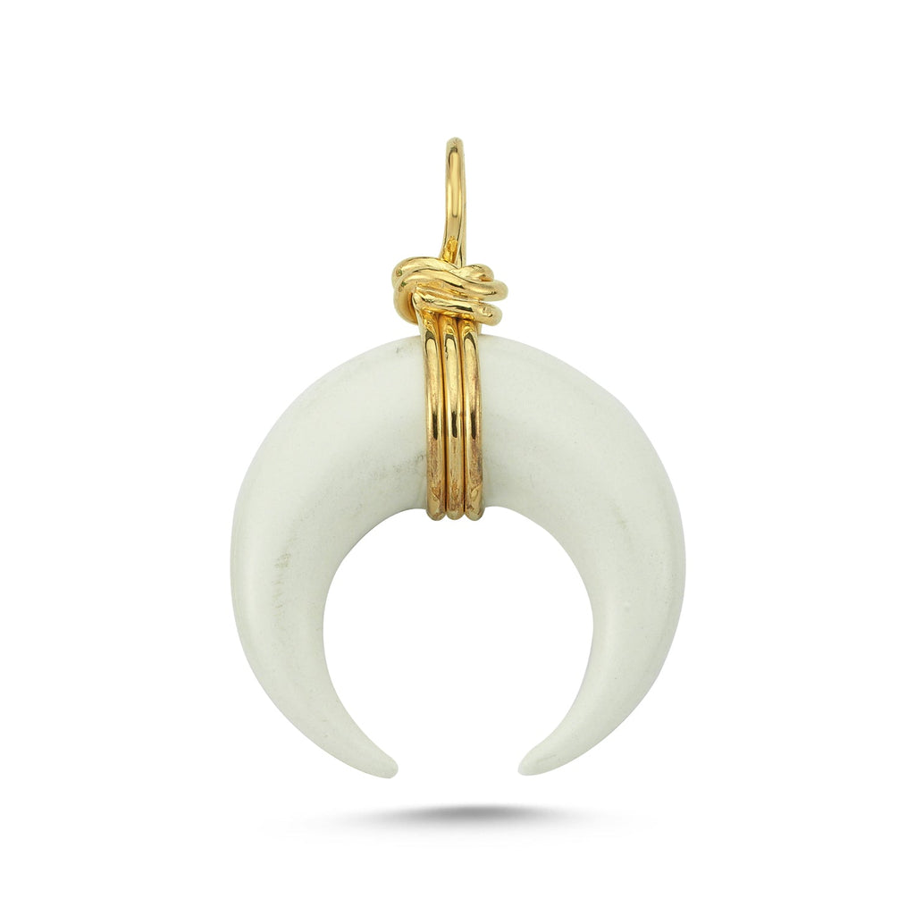 White Maasai Charm - Maison OrientCrushMaison OrientCharms & Pendants